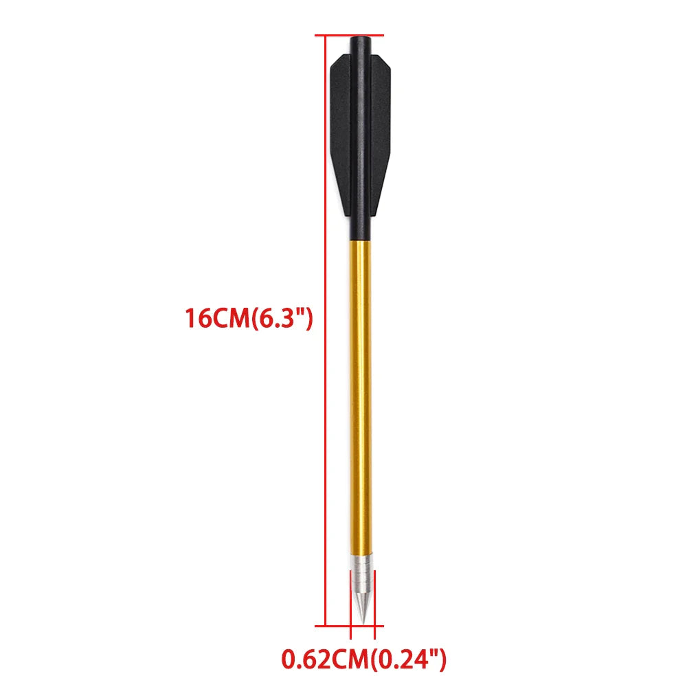 6.3" Golden Aluminum Arrow For Crossbow Pistol