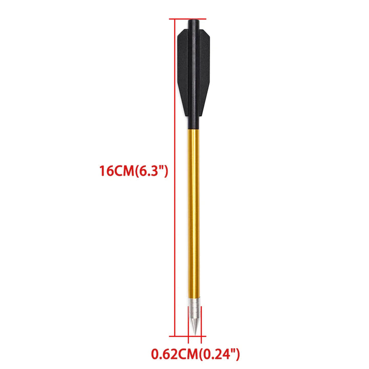 6.3" Golden Aluminum Arrow For Crossbow Pistol