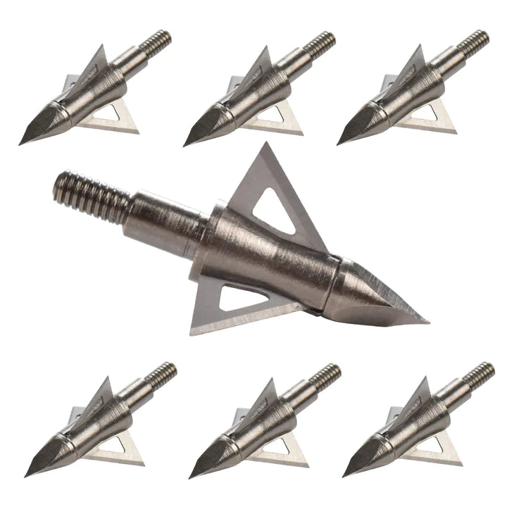 12pcs Arrow Head 3 Blades 8.8mm