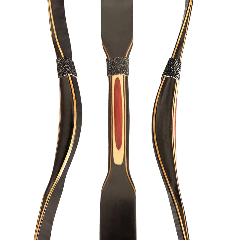 Traditional Recurve Bow - 20-35lbs with Classic Laminated Design