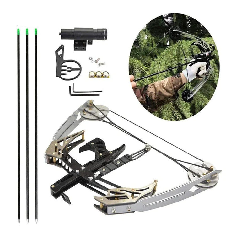25lbs Mini Compound Bow And Arrow Set