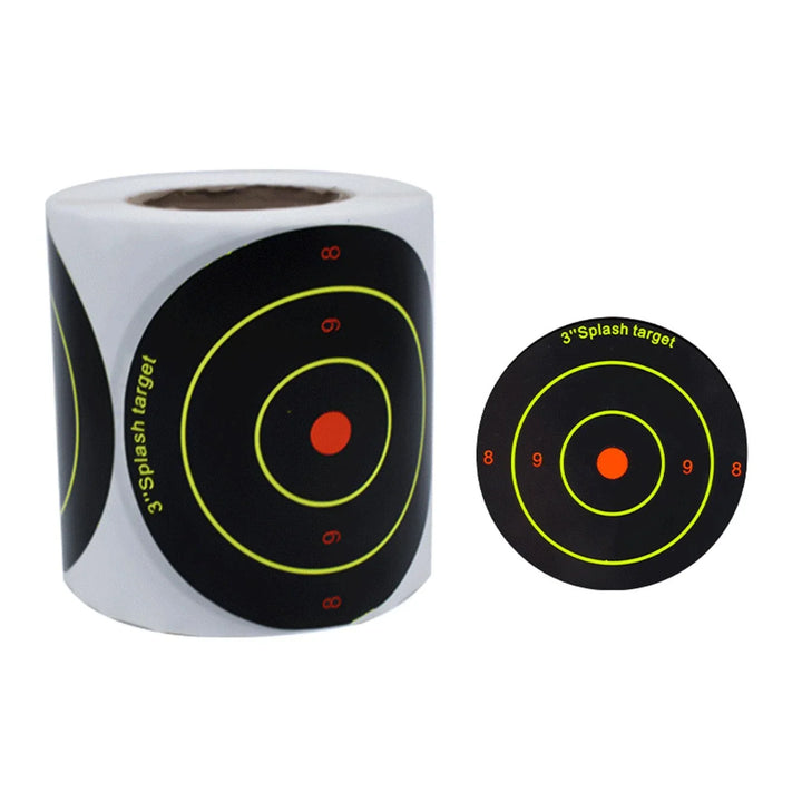 Self Adhesive Splatter Targets - Archery Targets - 200pcs