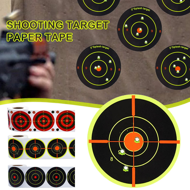 Self Adhesive Splatter Targets - Archery Targets - 200pcs