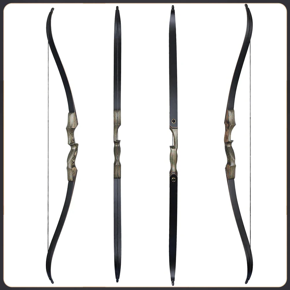 60" Left Hand Take Down Bow - Recurve Archery Bow