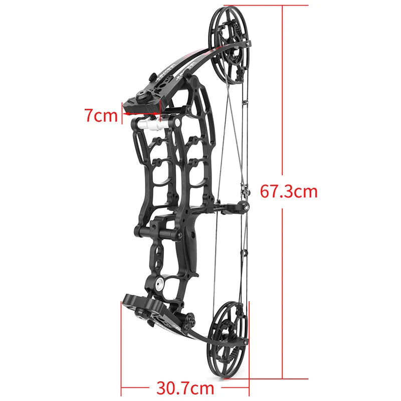 Short Axis Steel Ball Bow - Compound Archery Bow
