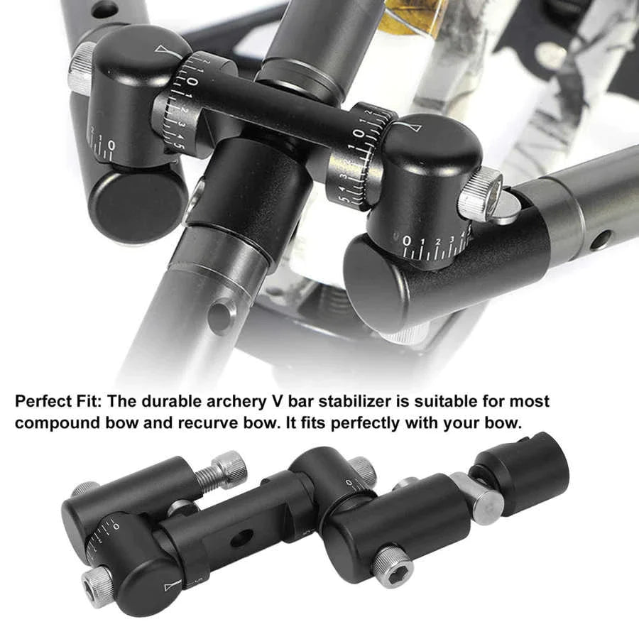 Adjustable Archery V Bar Stabilizer