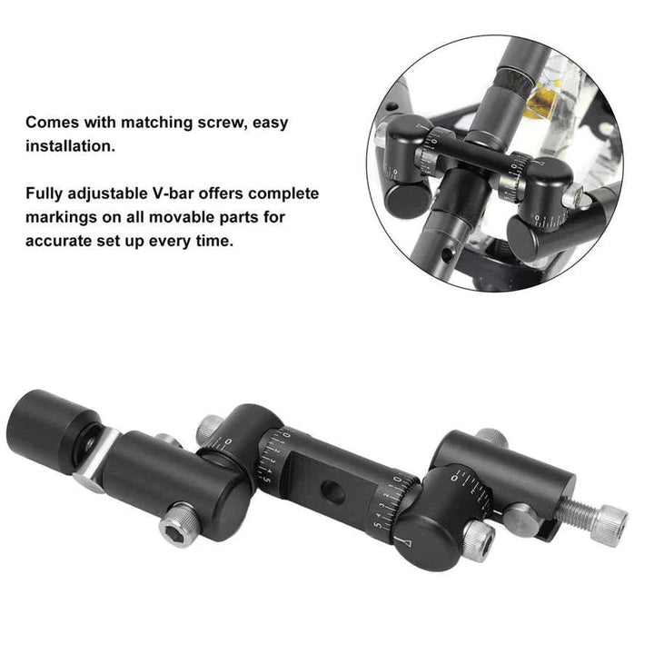 Adjustable Archery V Bar Stabilizer