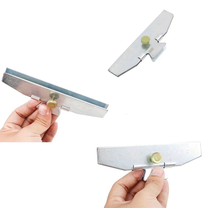 Adjustable Fletching Jig - Straight and Helix Tool With Clamp