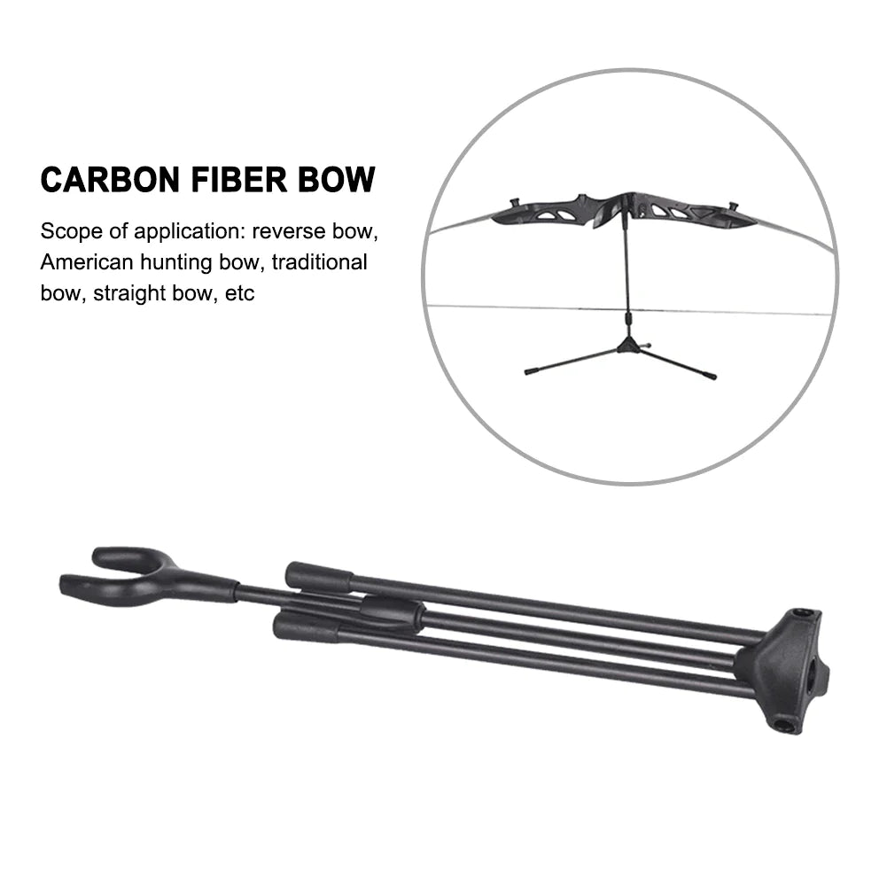 Adjustable Carbon Fiber Archery Bow Stand