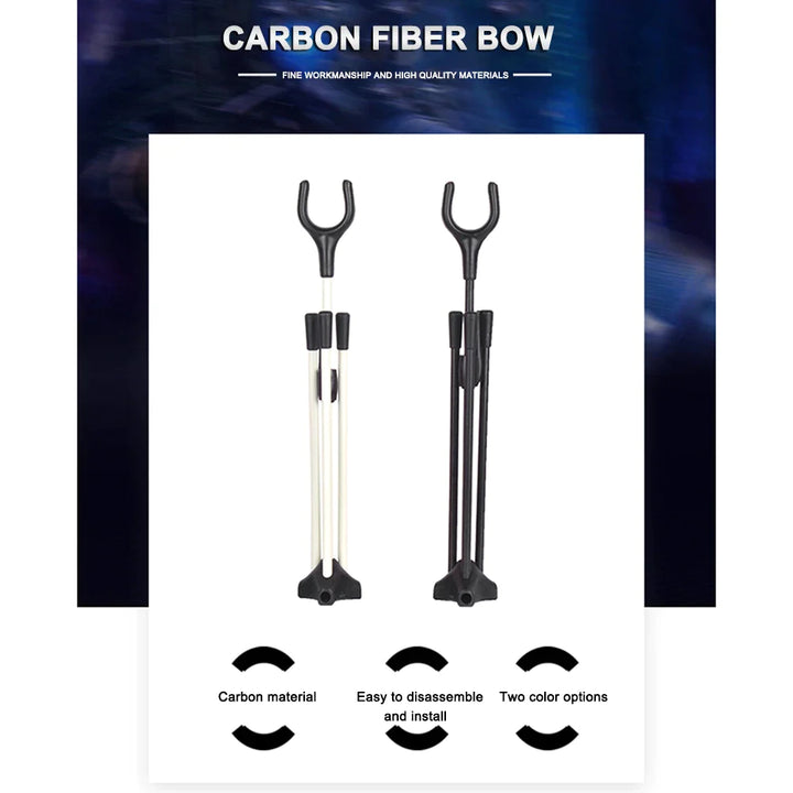 Adjustable Carbon Fiber Archery Bow Stand