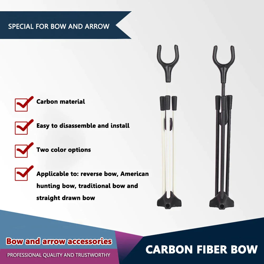 Adjustable Carbon Fiber Archery Bow Stand