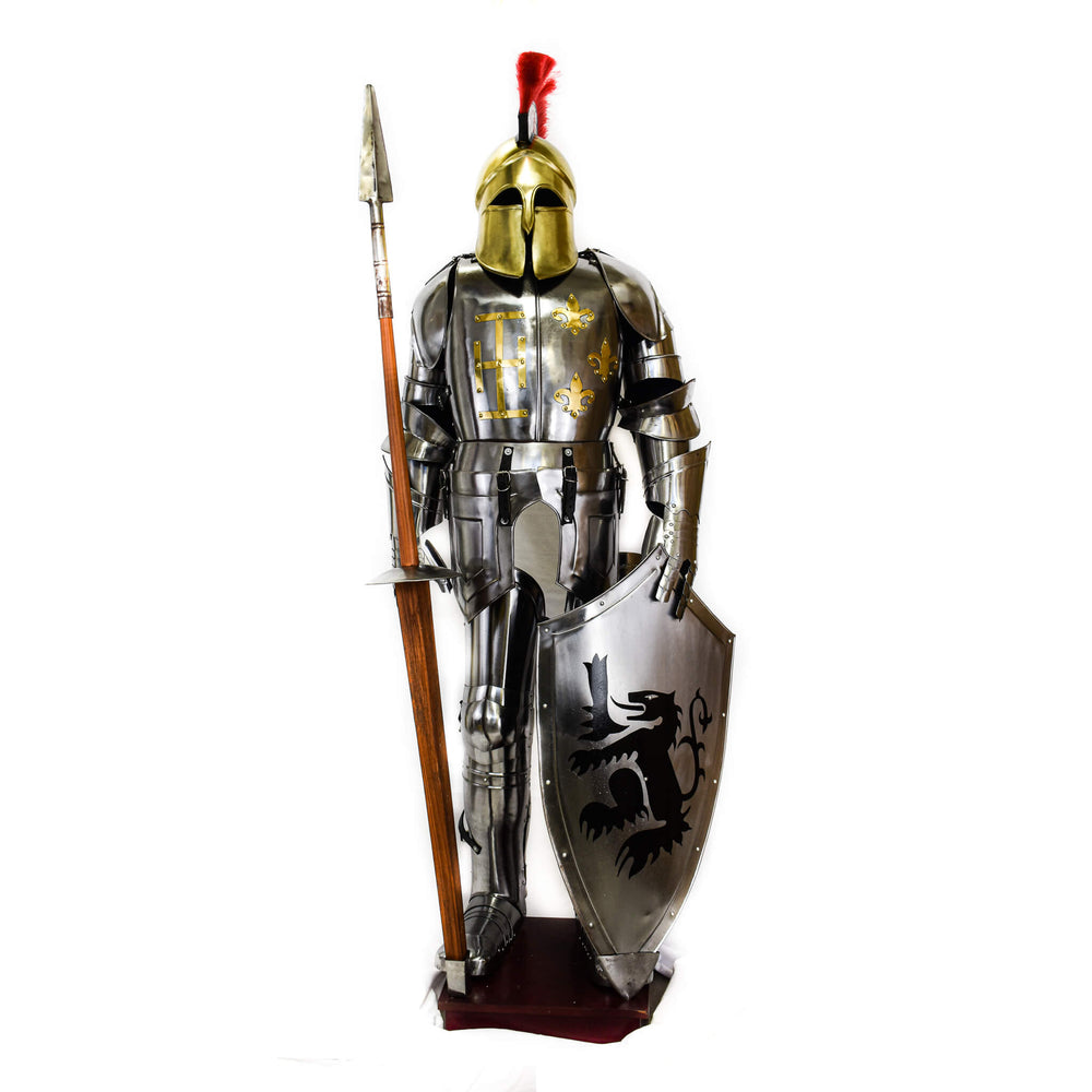 Medieval Suit of Armor – Wearable Steel with Shield