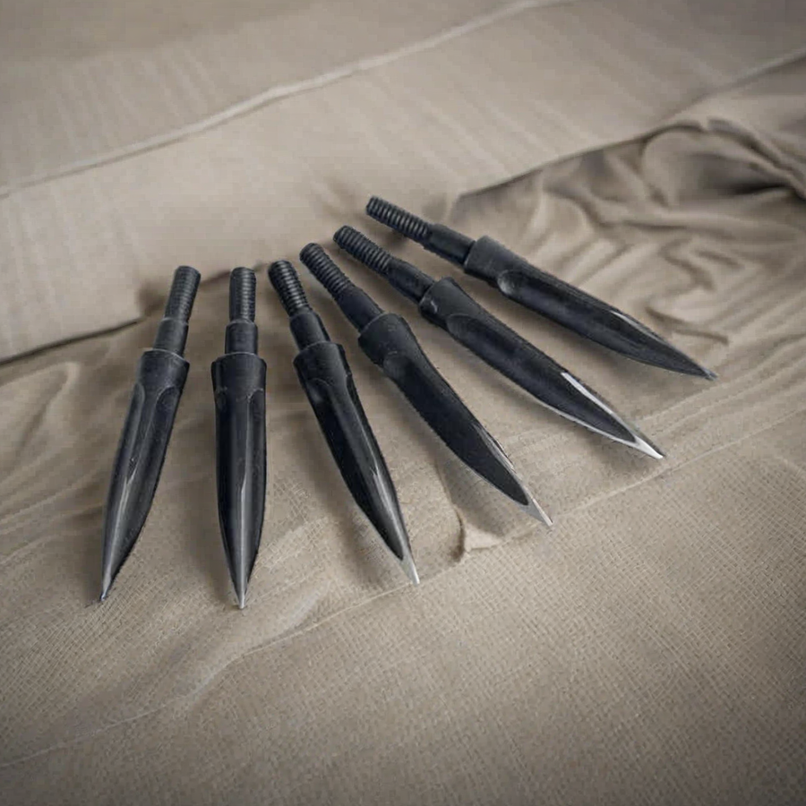 125 Grain Black Hunting Arrow Head