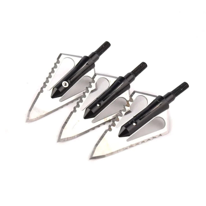 100 Grain Arrow Head Fixed 4-blade Sharp Aluminum Arrow Tip