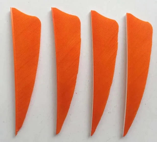 100 pcs 3" Arrow Turkey Feather Fletching Vanes