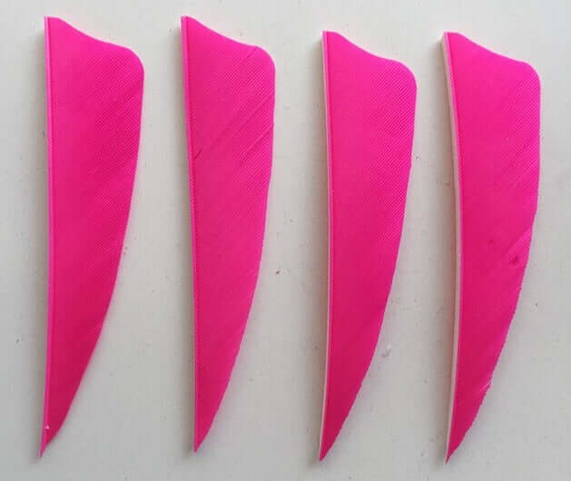 100 pcs 3" Arrow Turkey Feather Fletching Vanes