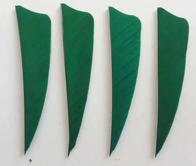 100 pcs 3" Arrow Turkey Feather Fletching Vanes