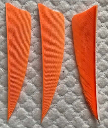 100 pcs 3" Arrow Turkey Feather Fletching Vanes