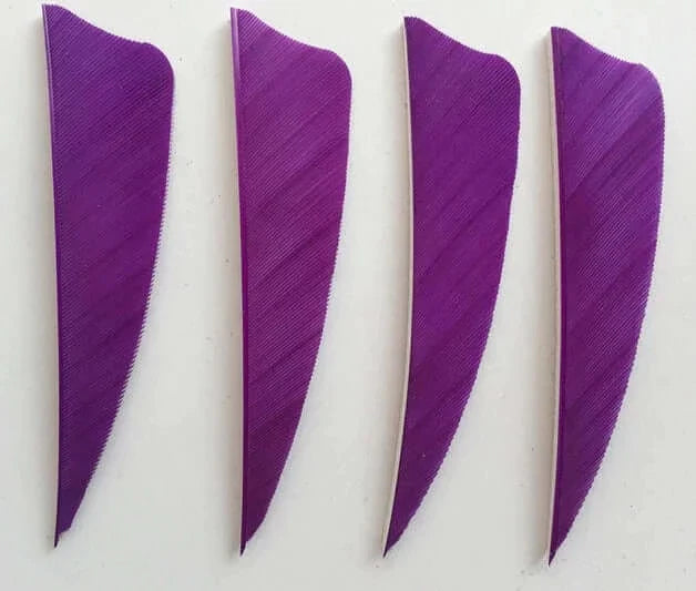 100 pcs 3" Arrow Turkey Feather Fletching Vanes