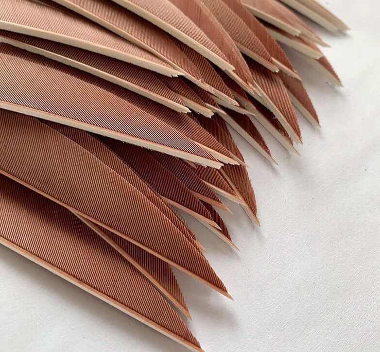 100 pcs 3" Arrow Turkey Feather Fletching Vanes