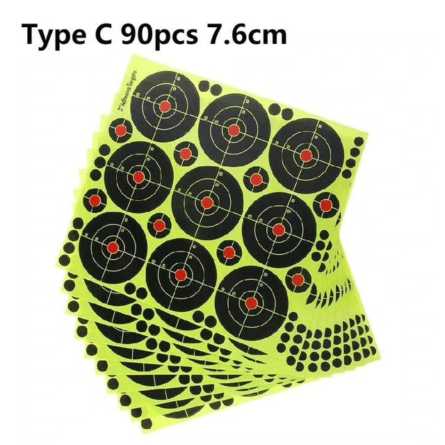 Archery Target Paper Face: 10-900pcs 40x40cm Aim Stickers
