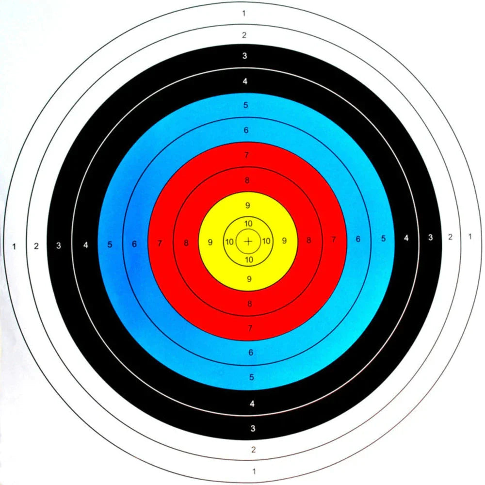 Archery Target Paper Face: 10-900pcs 40x40cm Aim Stickers