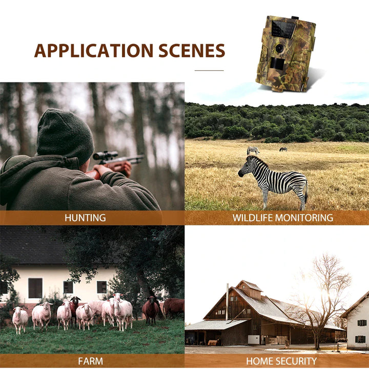 12MP 1080P Trail Hunting Camera Traps Track HT001B