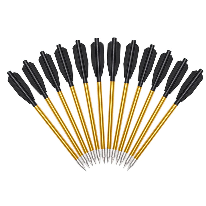 6.3" Golden Aluminum Arrow For Crossbow Pistol