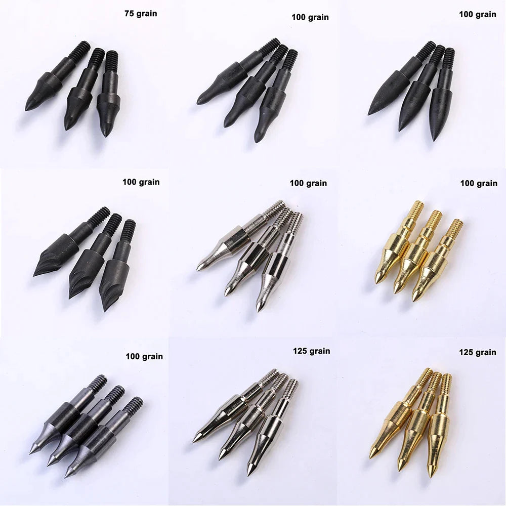 2mm Screw-in Arrow Point - Archery Arrow Head
