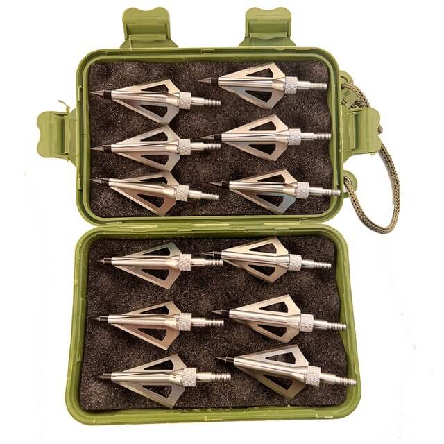 100GR/ 125GR Carbon Compound Bow Arrowheads