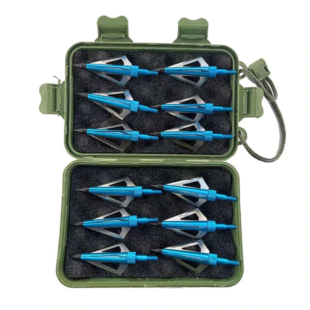 100GR/ 125GR Carbon Compound Bow Arrowheads