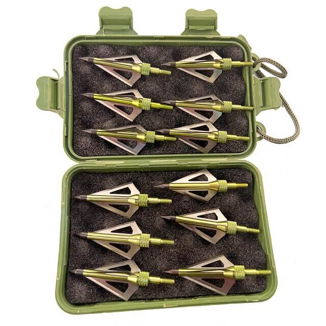 100GR/ 125GR Carbon Compound Bow Arrowheads