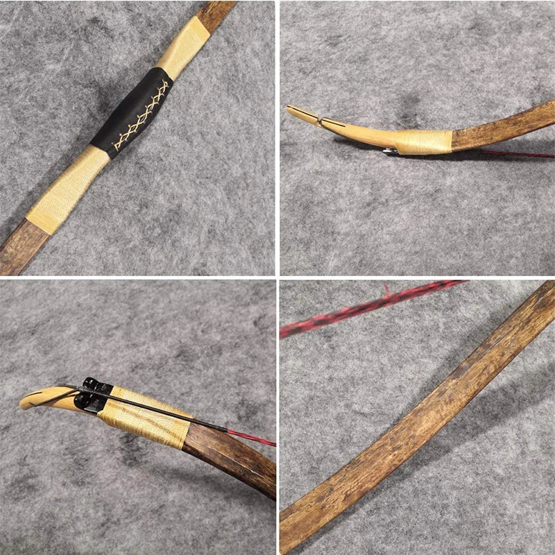 Feather Wood Traditional Long Bow - Recurve Bow