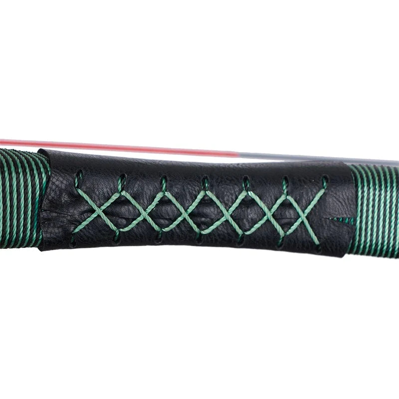 Animal Print Traditional Long Bow - Recurve Archery Bow