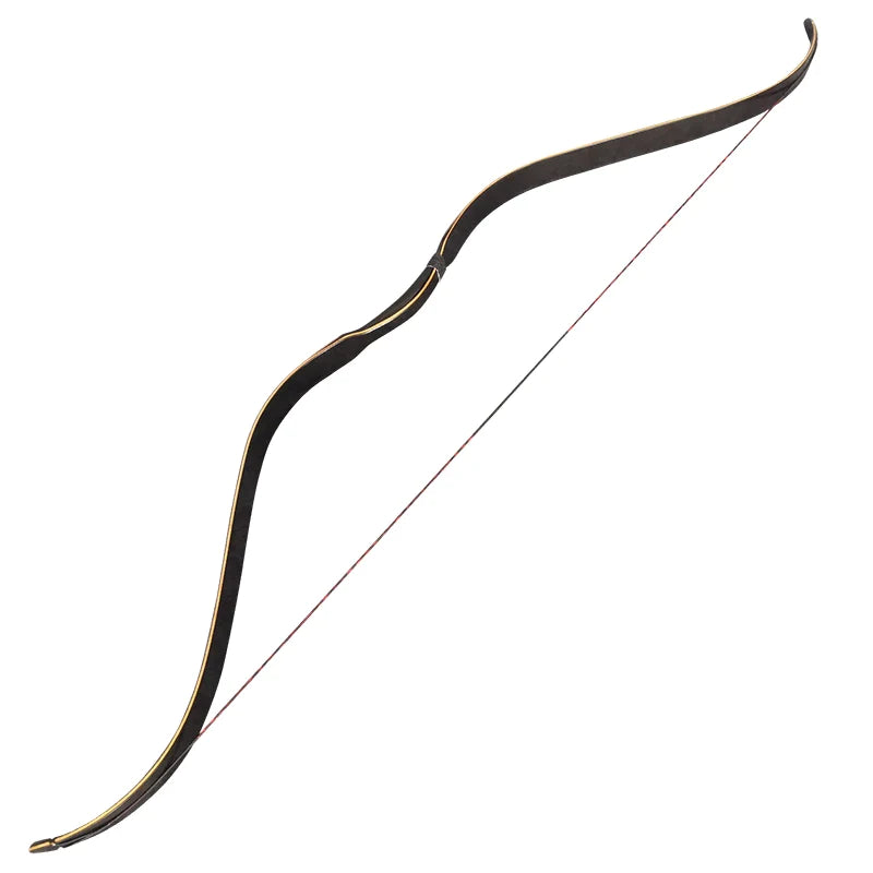 Traditional Recurve Bow - 20-35lbs with Classic Laminated Design 