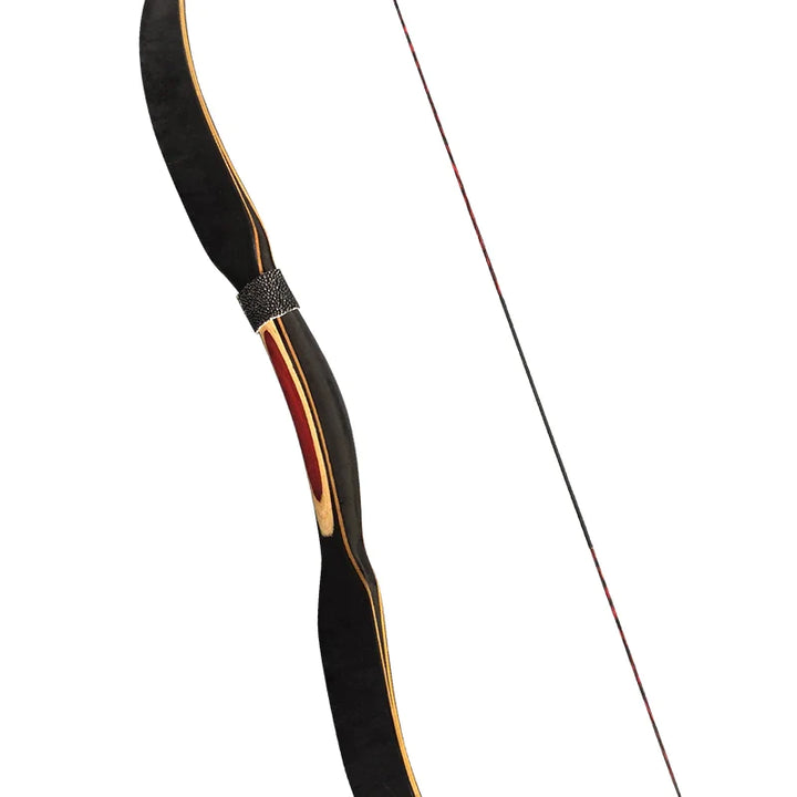 Traditional Recurve Bow - 20-35lbs with Classic Laminated Design 