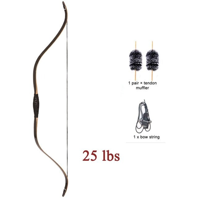 Traditional Bow 46inch Longbow - Recurve Archery Bow