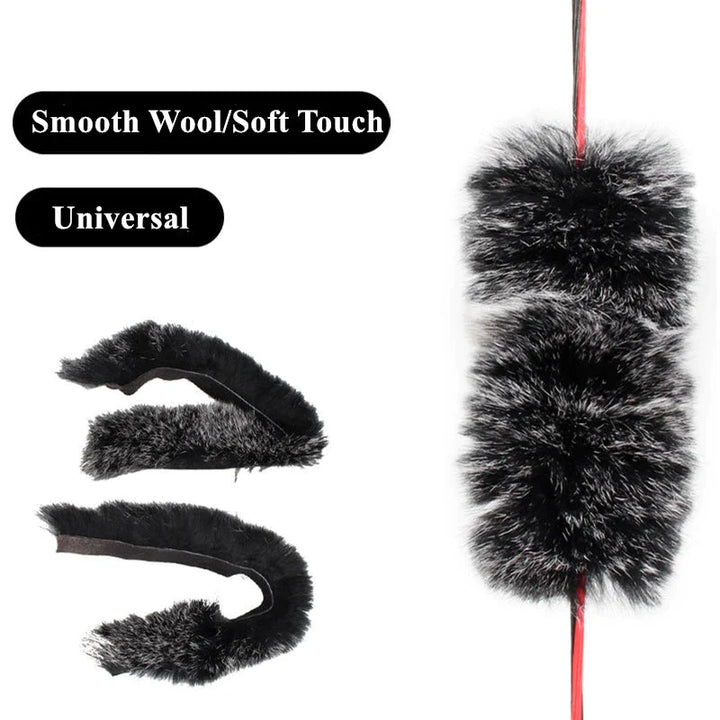 2Pcs Rabbit Hair Bow String Stabilizer