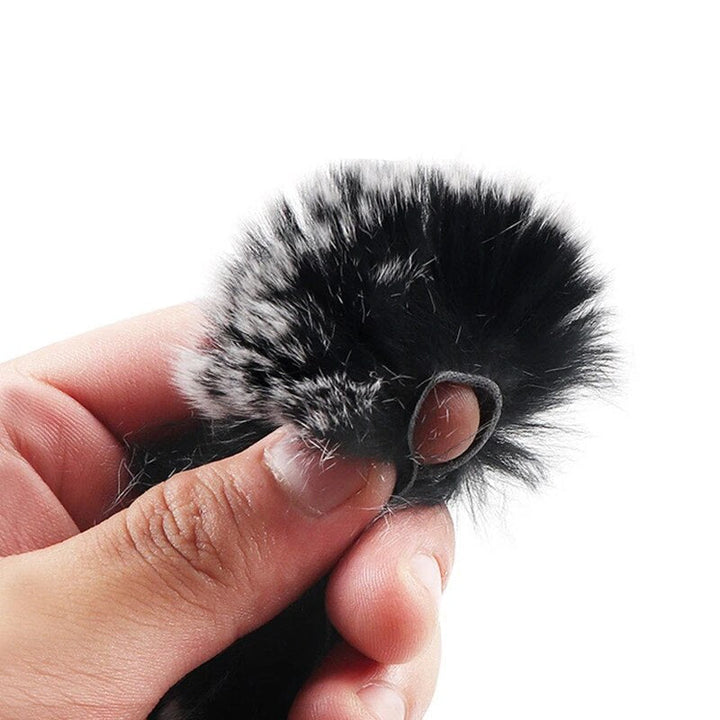 2Pcs Rabbit Hair Bow String Stabilizer