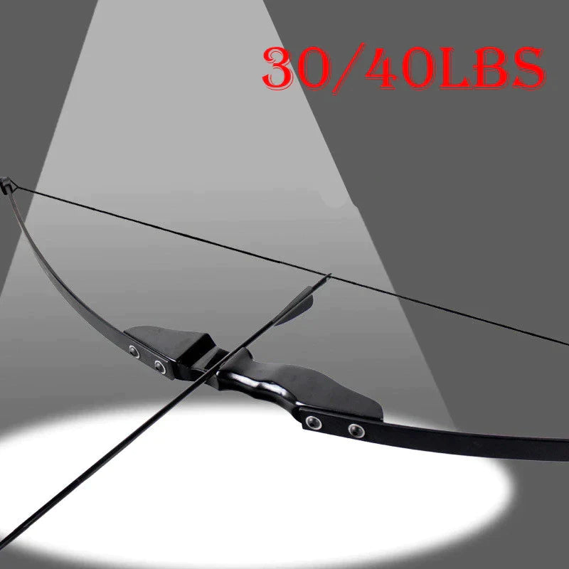 Outdoor Hunting Black Bow - Recurve Archery Bow