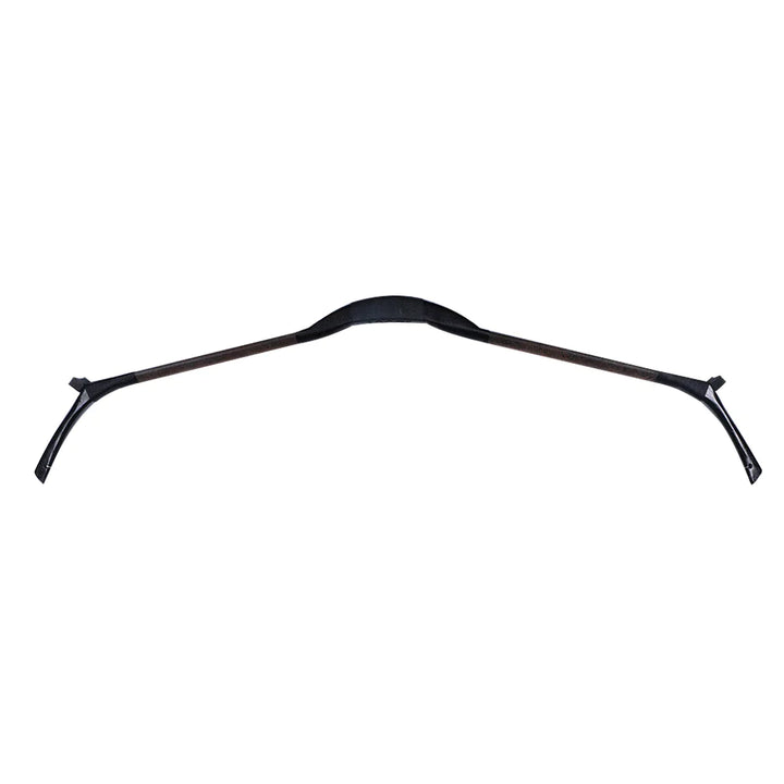 30-50lbs Black Traditional Wooden Longbow - Elegance for Discerning Archers