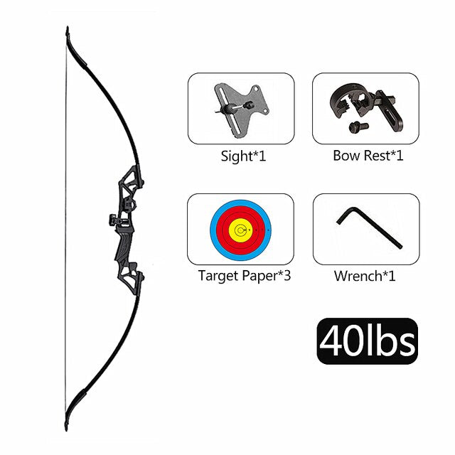 Left and Right Hand Reverse Bow - Recurve Archery Bow