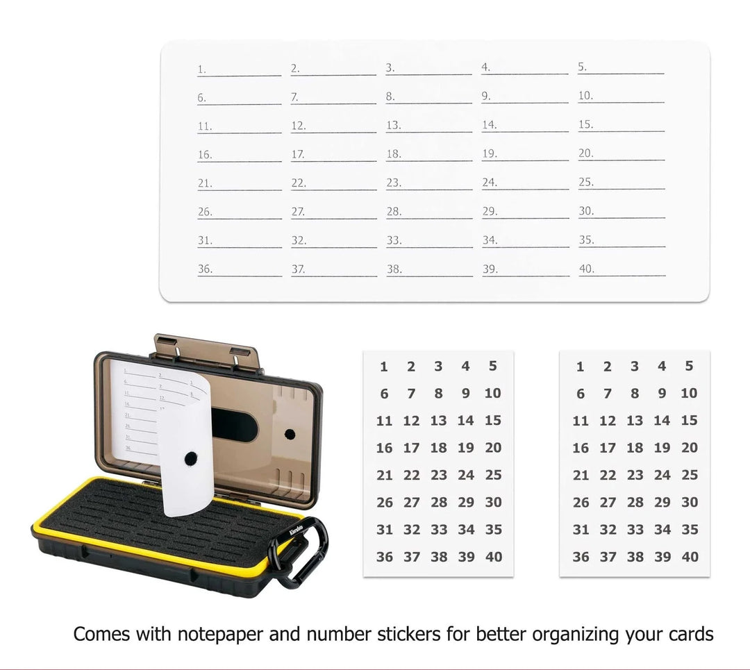 40 Slots Memory Card Case Holder for SD