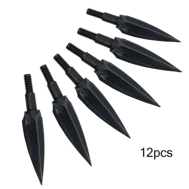 125 Grain Black Hunting Arrow Head