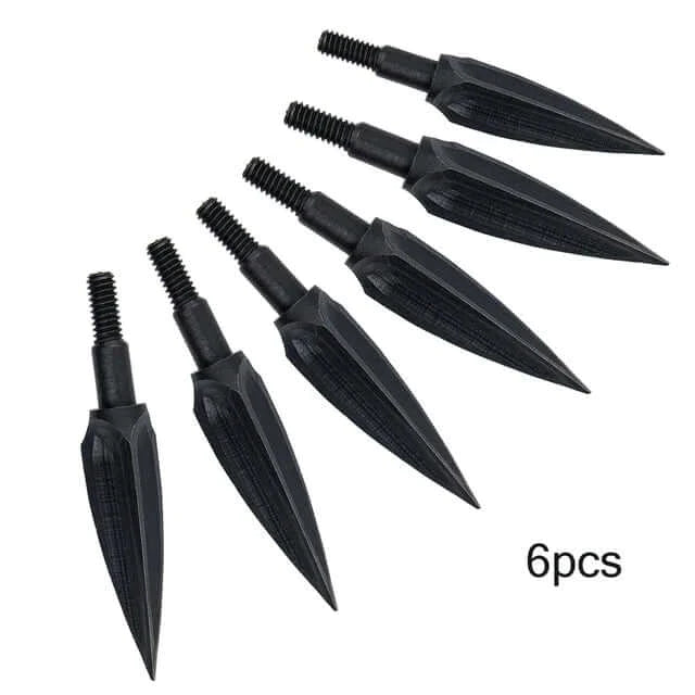 125 Grain Black Hunting Arrow Head