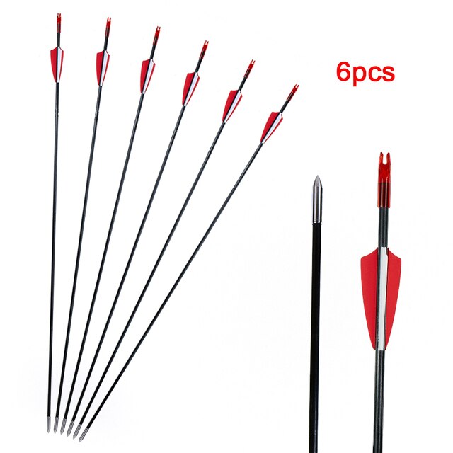 Compound Bow Fiberglass Arrows Spine