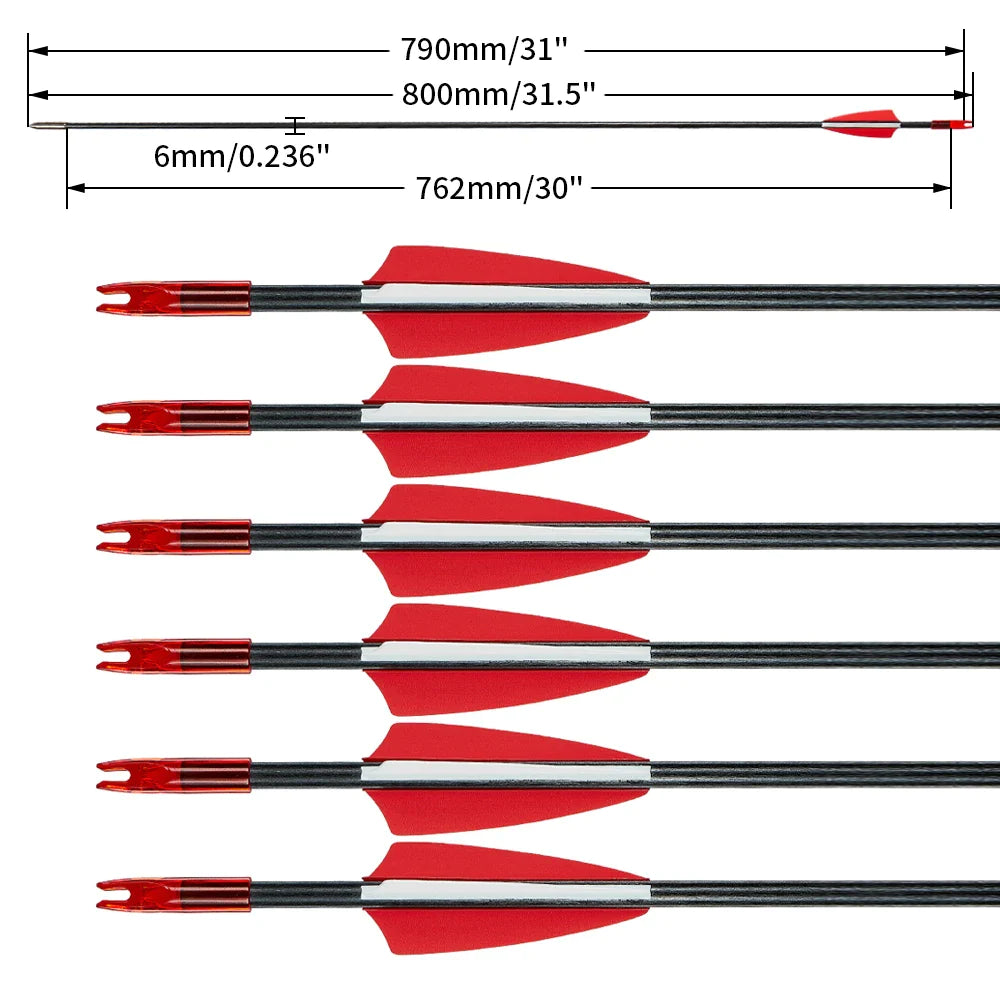 Compound Bow Fiberglass Arrows Spine