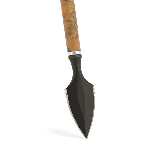 Retro Arrowhead High Carbon Steel Broadheads - 180-200grain