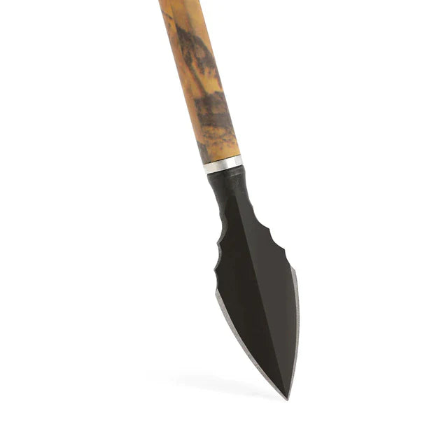 Retro Arrowhead High Carbon Steel Broadheads - 180-200grain