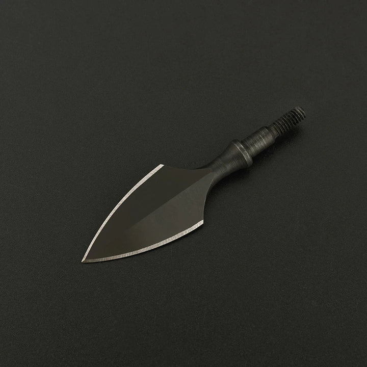 Retro Arrowhead High Carbon Steel Broadheads - 180-200grain